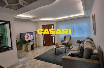 Sobrado com 3 dormitórios, sendo 2 suítes à venda, 337 m² - baeta neves - são bernardo do campo/sp