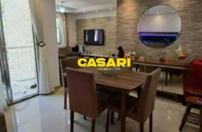 Apartamento com 2 dormitórios à venda, 59 m² - planalto - são bernardo do campo/sp