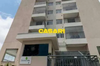 Apartamento luxo, 2 quartos, varanda vista deslumbrante, 54m2, vila eldizia-santo andre, andar bem alto
