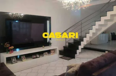 Sobrado com 3 dormitórios à venda, 296 m² - jardim calux - são bernardo do campo/sp