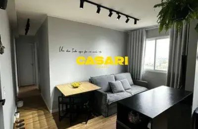 Apartamento à venda com 2 dormitórios e 45 m² no piraporinha - diadema/sp