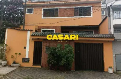 Sobrado com 3 dormitórios, 147 m² - venda ou aluguel - campestre - santo andré/sp