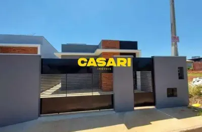 Casa com 2 dormitórios à venda, 65 m² - rio da várzea - cesário lange/sp