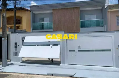 Sobrado com 3 dormitórios 3 suítes à venda, 174 m² - vila helena - santo andré/sp