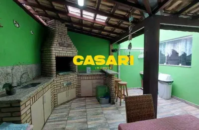 Sobrado com 3 dormitórios e espaço gourmet à venda – nova petrópolis, sbc