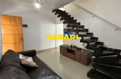 Sobrado com 2 dormitórios à venda, 91 m² - planalto - são bernardo do campo/sp
