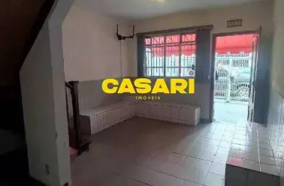 Sobrado com 2 dormitórios à venda, 120 m² - vila assunção - santo andré/sp