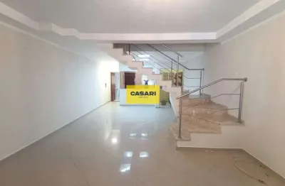 Sobrado com 3 dormitórios, 163 m² - venda ou aluguel - independência - são bernardo do campo/sp