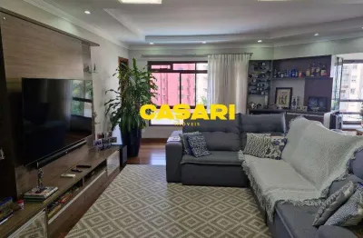Apartamento com 4 dormitórios à venda, 210 m² - centro - são bernardo do campo/sp