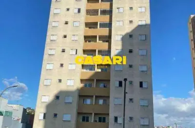 Apartamento com 2 dormitórios à venda, 50 m² - vila joão ramalho - santo andré/sp