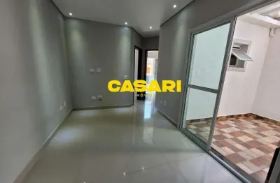Apartamento com 2 dormitórios à venda na vila humaitá - santo andré/sp
