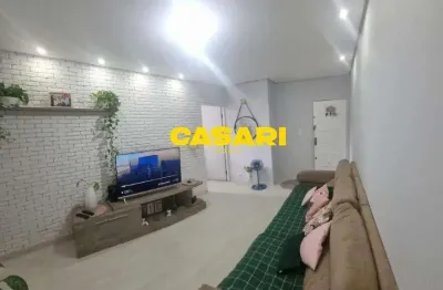 Apartamento com 2 dormitórios à venda, 55 m² - taboão - são bernardo do campo/sp