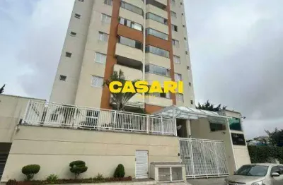 Apartamento com 2 dormitórios à venda, 76 m² - jardim santo antônio - santo andré/sp