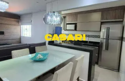 Cobertura com 3 dormitórios à venda, 156 m² - vila metalúrgica - santo andré/sp