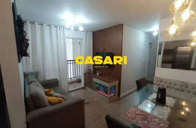 Apartamento com 2 dormitórios à venda, 53 m² - nova petrópolis - são bernardo do campo/sp