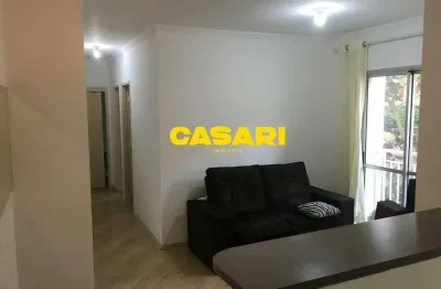 Apartamento com 2 dormitórios à venda, 52 m² - taboão - são bernardo do campo/sp
