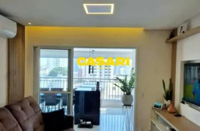 Apartamento com 3 dormitórios à venda, 117 m² - centro - santo andré/sp