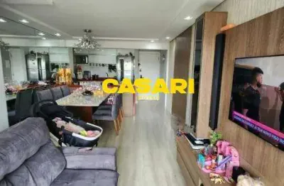 Apartamento à venda com 3 dormitórios, 70 m² – vila valparaíso – santo andré/sp