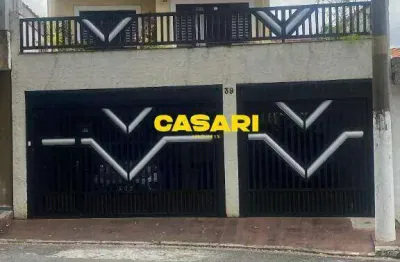 Sobrado com 3 dormitórios à venda, 245 m² - rudge ramos - são bernardo do campo/sp