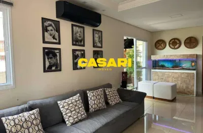 Cobertura com 3 dormitórios à venda, 137 m² - jardim do mar - são bernardo do campo/sp