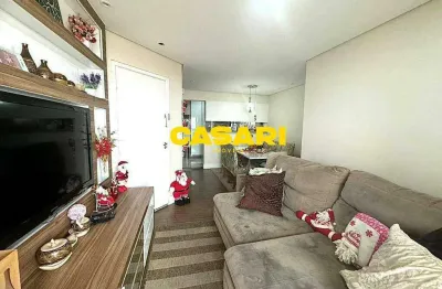 Apartamento com 3 dormitórios à venda, 80 m² - centro - são bernardo do campo/sp