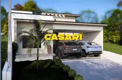 Casa com 3 dormitórios, sendo 2 suítes à venda, 163 m² tropicália garden - boituva/sp