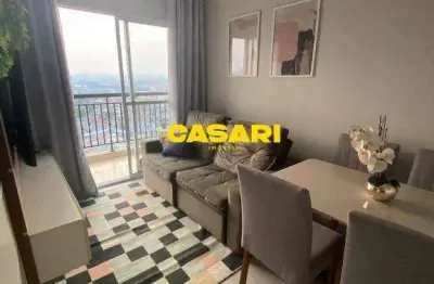 Apartamento com 2 dormitórios à venda, 51 m² - utinga - santo andré/sp
