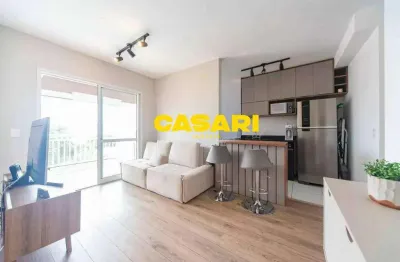 Apartamento mobiliado à venda com vista livre e suíte – lazer completo em santo andré