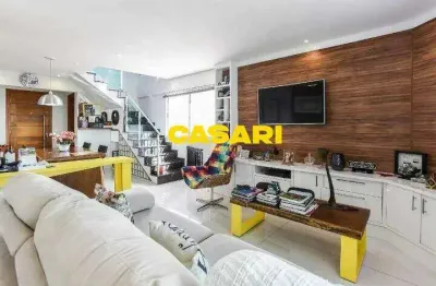 Cobertura com 3 dormitórios à venda, 280 m² - baeta neves - são bernardo do campo/sp