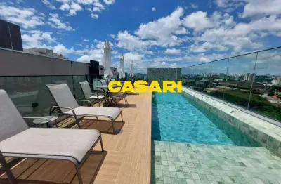 Apartamento com 2 dormitórios à venda, 59 m² - jardim do mar - são bernardo do campo/sp