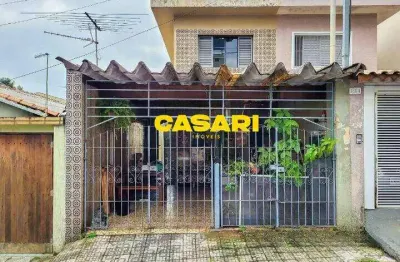 Sobrado com 3 dormitórios à venda, 155 m² - rudge ramos - são bernardo do campo/sp