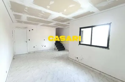Cobertura com 3 dormitórios à venda, 135 m² - paraíso - santo andré/sp