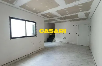 Cobertura com 3 dormitórios à venda, 135 m² - paraíso - santo andré/sp