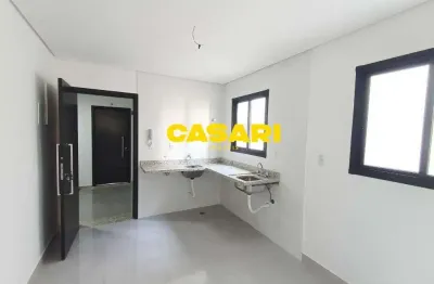 Apartamento com 2 dormitórios à venda, 50 m²- campestre - santo andré/sp