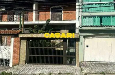 Sobrado com 3 dormitórios à venda, 184 m² - jardim las vegas - santo andré/sp