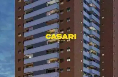 Lançamento apartamento 2 dormitórios (1 suíte) com terraço e 1 vaga no campestre – santo andré/sp