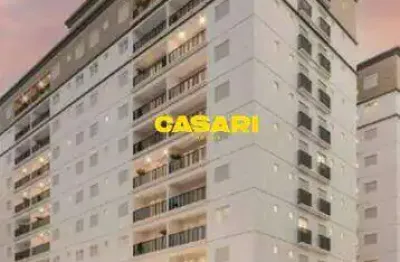 Lançamento apartamento 2 dormitórios (1 suíte) com terraço e 1 vaga no campestre – santo andré/sp
