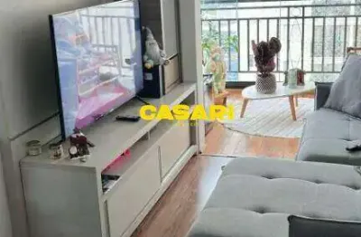 Apartamento com 2 dormitórios à venda, 60 m² - rudge ramos - são bernardo do campo/sp