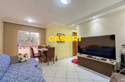 Apartamento com 3 dormitórios à venda, 70 m² - jardim do estádio - santo andré/sp