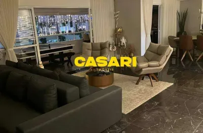 Apartamento de 3 suítes com 246 m² à venda no domo prime – centro de são bernardo do campo