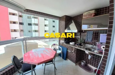Apartamento com 3 dormitórios à venda, 93 m² - vila assunção - santo andré/sp