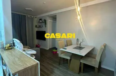 Apartamento com 2 dormitórios à venda, 48 m² - santa terezinha - são bernardo do campo/sp
