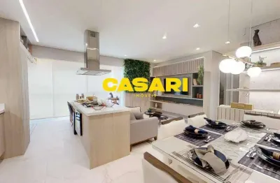 Apartamento com 3 dormitórios à venda, 67 m² por r$ 789.000,00 - jardim - santo andré/sp