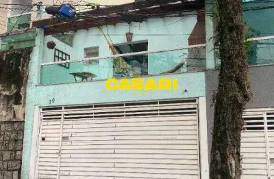 Sobrado com 2 dormitórios à venda, 103 m² - vila valparaíso - santo andré/sp