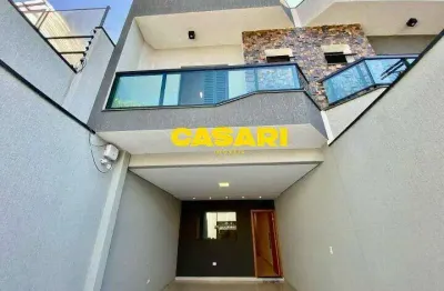 Sobrado com 3 dormitórios à venda, 131 m² - vila clarice - santo andré/sp