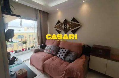 Apartamento à venda em são bernardo – 2 dormitórios, sacada e vaga coberta