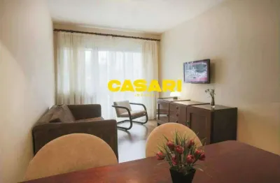 Apartamento com 1 dormitório à venda, 52 m² - centro - são bernardo do campo/sp