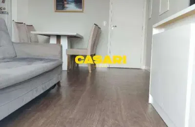 Apartamento com 2 dormitórios à venda, 51 m² - taboão - são bernardo do campo/sp