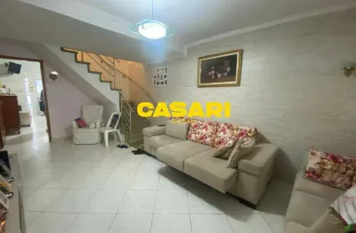 Sobrado com 3 dormitórios à venda, 200 m² - anchieta - são bernardo do campo/sp