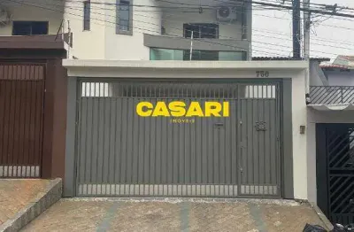 Sobrado com 4 dormitórios à venda, 192 m² - vila camilópolis - santo andré/sp